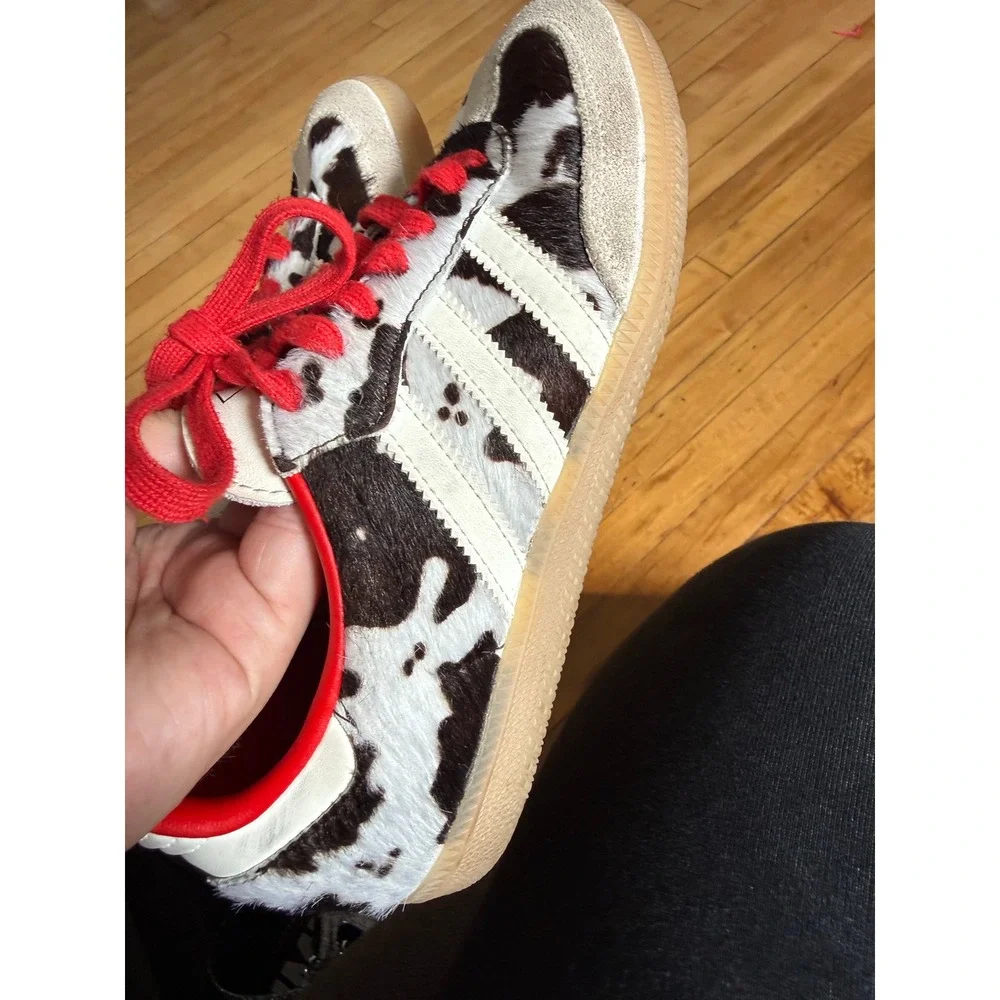 Adidas Japan Cow Print Off White Aurora Coffee Gum sneakers